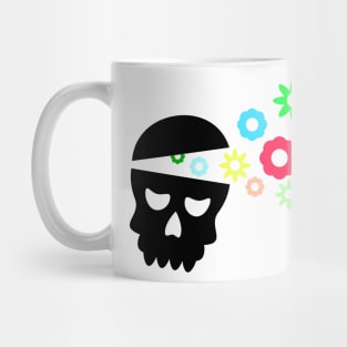 Skull Flowers Mug